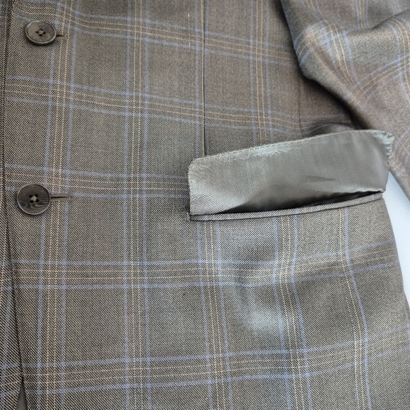 Ermenegildo Zegan for Neiman Marcus Trofeo Silk Wool Blend Suit Jacket - 48C/38R - Picture 7 of 15